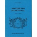 Argomento Massoneria - Ed. E. Stolper